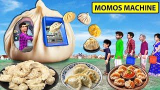 जादुई मोमोज़ मशीन Jadui Momos Magical Machine Street Food Hindi Kahaniya Hindi Stories Moral Stories