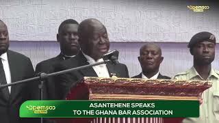 Asantehene treats Ghanaian lawyers to a royal dinner