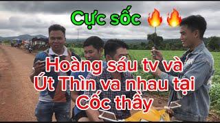 Bất ngờ Út Thìn và hoàng sáu tv va nhau tại cốc thầy Minh Tuệ