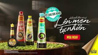 NƯỚC TƯƠNG MAGGI GIẢM MUỐI TỐT CHO SỨC KHỎE - THĂNG HẠNG SÁNH ĐẬM, LÊN MEN TỰ NHIÊN (South 15s)