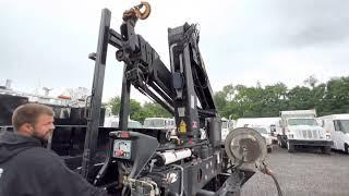 Lewis Motor Company - 2011 Ford F-750 HIAB Knuckle Boom Operation Video