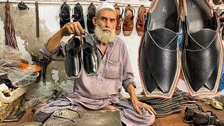 Ingenious Craftsman Make Handmade Leather Shoes||Process Of Making Leather Shoes||