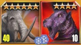 WOOLLY MAMMOTH Vs MAELSTROM 08  - Jurassic World The Game