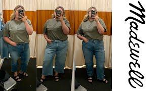 MADEWELL DENIM TRY-ON | plus size haul