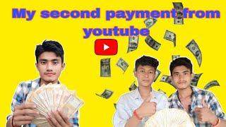 finally mera YouTube se second payment mil gaya #youtubepayment #youtubeearning #sameerrupashort