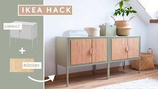 DIY IKEA HACK: Schrank Makeover mit RÖDEBY Tablett | Möbel umgestalten