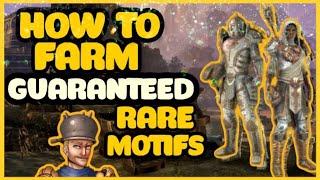 ESO How to Farm Guaranteed Rare Motif Drops (Elder Scrolls Online 2022 Firesong + Dungeon Guide)