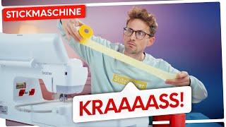 Stickvlies für die Stickmaschine? So cool ist Plustervlies! ️