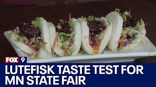 Lutefisk a MN State Fair new food: Taste test