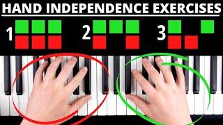 Piano Hand Independence Exercises (for Beginners)