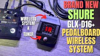 WIRELESS Receiver & Tuner ALL IN ONE - Shure GLXD16+ Demo/Overview