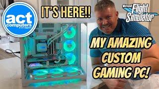 My New Custom PC! Best Gaming PC For Microsoft Flight Simulator! ACT Computers Vero Beach | MSFS2020