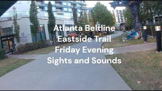 Atlanta Beltline Tour - Sights and Sounds | 4K Full Ride along the Eastside Atlanta Beltline