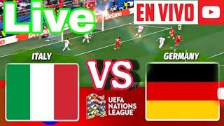 ITALY VS GERMANY EN VIVO  UEFA NATIONS LEAGUE 2025 Live Match Today  D NEWS SPORTS