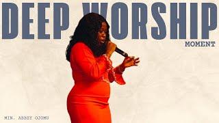 MOMENT OF WORSHIP || WHEN WE PRAY (EMMANUEL) || DEEP SOAKING WORSHIP - MIN. ABBEY OJOMU