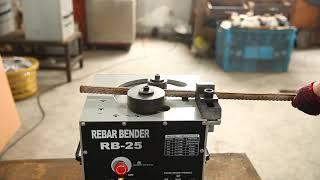 RB25 High Speed Automatic Steel Bar Bender Rebar Bending Machine China Factory Price