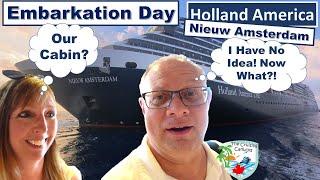 Wrong Boarding Pass Leaves Us Lost  | Nieuw Amsterdam Day 1 of 7