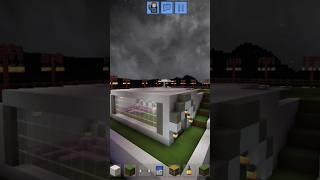 modern house in minecraft tutorial easy ️ #music #remix #minecraft #viralvideo #shorts #gaming