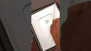 Unboxing Silver Play Button #shorts