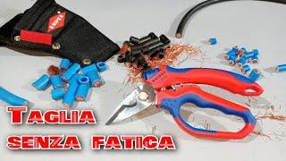 FINALMENTE NON FARÒ PIÙ FATICA CON LA NUOVA FORBICE DA ELETTRICISTA KNIPEX