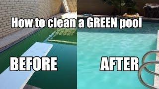 How to Clean a Green Pool