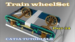 Train Coach Part -14 | Indian Locomotive | CATIA 2025 | CAD TUTORIAL 2025 | SOLIDWORK 2025 | CATIA