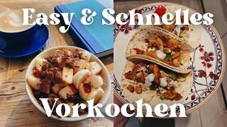 Einfache, schnelle und leckere Rezepte für die Woche + Tipps