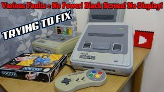 A Job Lot of Faulty SNES Game Consoles from eBay - Can I Fix Them?