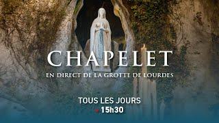 Le Chapelet depuis la Grotte de Lourdes - 26/11/2024