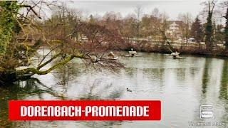 Basel: Auf der Dorenbach-Promenade von Basel nach Allschwil