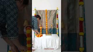 Ganpati decoration ideas 2024 #shorts #ganpati #ganeshchaturthi