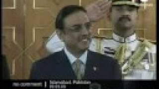 Pakistan new President Zardari.