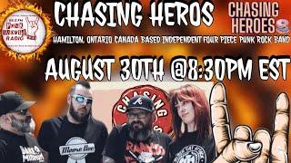 Chasing Heroes (Hamilton, Ontario Based Punk Rock Band) Interview On 99.9 Punk World Radio FM