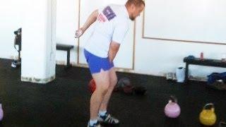 Mikhail Marshak (Михаил Маршак) - 5 minutes 78 reps right hand snatch (demo)