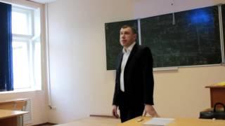 Мастер-класс Виктора Подгайского в ИБМТ, часть 1