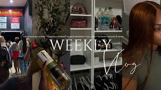 WEEKLY VLOG| Completing my closet + Kehlani Concert + Shopping + New Fall Hair & more