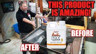 We De-Rust The Engine Bay Using OxyTech!