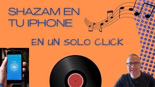 Como usar Shazam en tu iPhone ya preinstalado