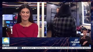 Павло Рольник, Кароліна Ашіон у гримерці Прямого. 22.10.2019