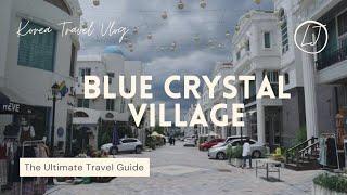 Blue Crystal Village, Asan South Korea Tour | Travel Vlog | Santorini Greece Town 탕정 지중해 마을