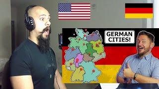 American Reacts To Germany's Top 5 Cities Explained!