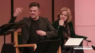 SongStudio 2019: Nico Muhly in Conversation with Renée Fleming—“The Adulteress”