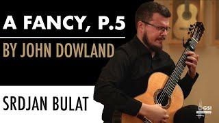 Srdjan Bulat performs John Dowland's "A Fancy, P.5" on a 2014 Garrett Lee classical guitar