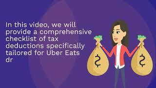 Essential Uber Eats Tax Deductions Checklist