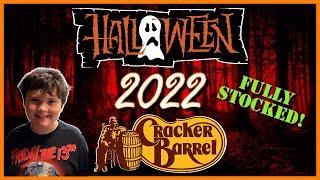 Cracker Barrel Halloween 2022 New Decor! Full Walkthrough! Fully Stocked! CODE ORANGE!