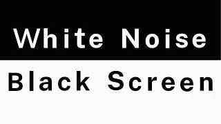 (No Ad Breaks) 24 Hours of White Noise For Sleeping | Black Screen for Sleep