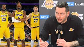 JJ Redick reacts to Lakers trade for Mark Williams