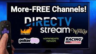 DirecTV Stream|FREE Channels Keep Coming! More To Come⁉️