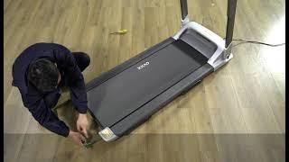 OVICX treadmill ：adjust the tension of the running belt