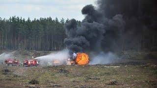 В России боевой вертолет разбился во время шоу